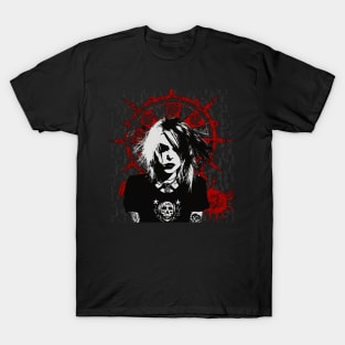 Girl, aesthetic, Occult, Unholy, grunge, Emo, Punk, Satanic, e girl, egirl, goth, baphomet, punk rock, death metal T-Shirt